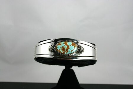 Leonard Nez Royston Spiderweb Turquoise Bracelet