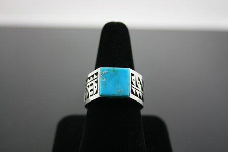 Chalmers Day Rare Blue Gem Turquoise Ring