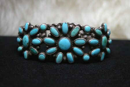 Rare Lone Mountain Turquoise Bracelet