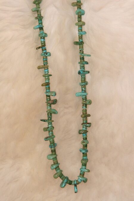Gem Grade Royston Turquoise Necklace