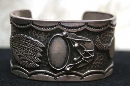 Navajo Peyote Religion Ingot Bracelet