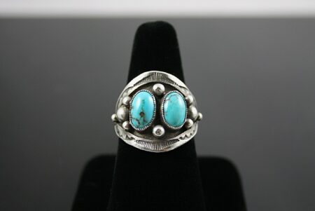 Calvin Martinez Persian Turquoise Ingot Ring