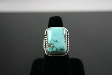 Derrick Gordon Pilot Mountain Turquoise Ring