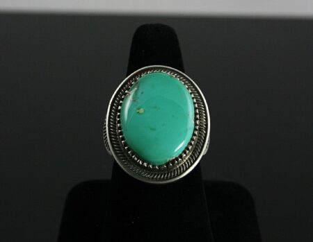 Terry Martinez High Grade Royston Turquoise Ingot Ring