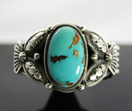 Terry Martinez Royston Turquoise Ingot Bracelet