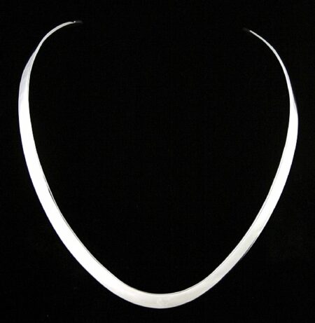 Alfred Joe Sterling Silver Omega Necklace