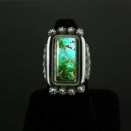Terry Martinez Rare Gem Grade Royston Turquoise Ring
