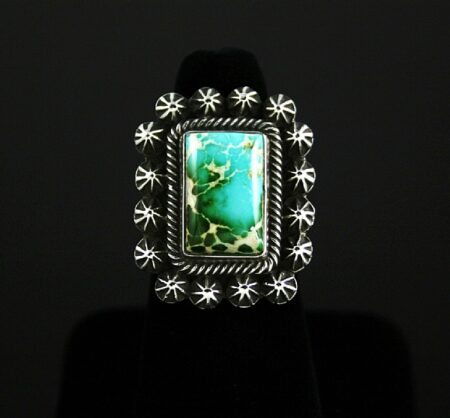 Terry Martinez High Grade Royston Turquoise Ring