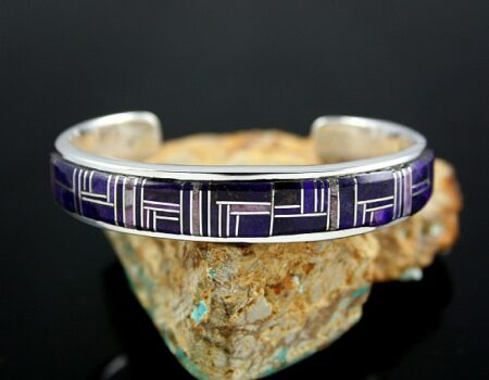 Tommy Jackson Sugilite Inlay Bracelet