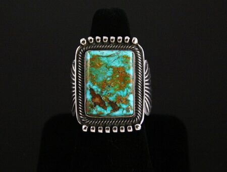 Terry Martinez Rare High Grade Easter Blue Turquoise Ring