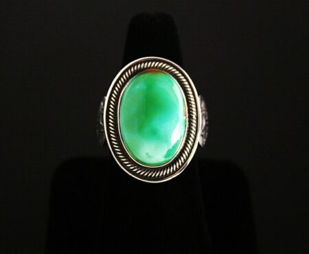 Terry Martinez High Grade Royston Turquoise Ring
