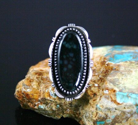 Vintage Rare Gem Grade New Lander Spiderweb Varascite Ring