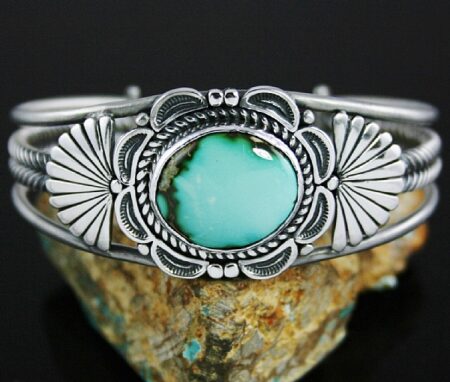 Alfred Joe High Grade Royston Turquoise Bracelet