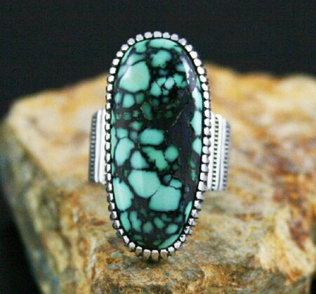 Ned Nez Rare Gem Grade New Lander Spiderweb Varascite Ring