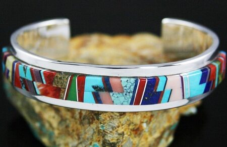 Tommy Jackson Colorful Inlay Bracelet