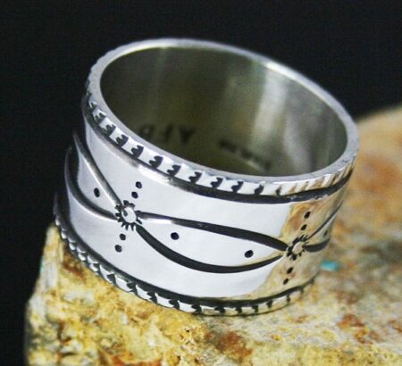 Arland Ben Ingot Sterling Silver Revival Ring