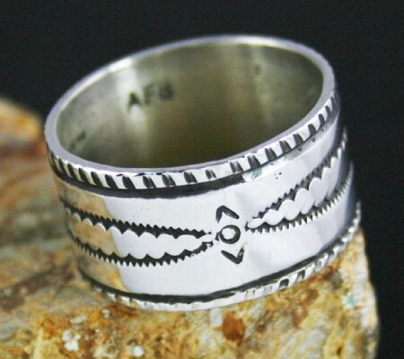 Arland Ben Ingot Sterling Silver Revival Ring