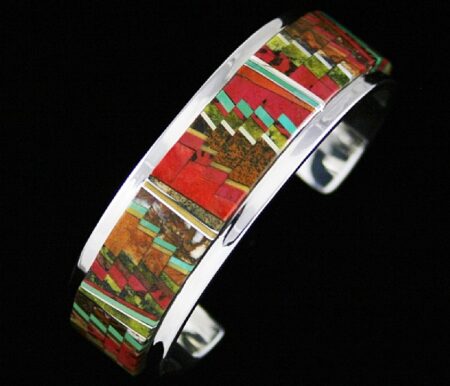 Tommy Jackson Autumn Colors Inlay Bracelet