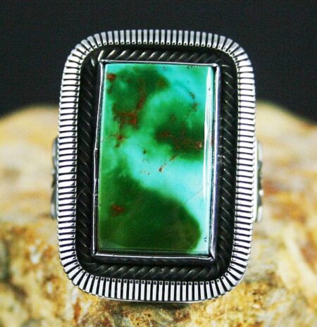 Ned Nez Rare Gem Grade Royston Turquoise Ring