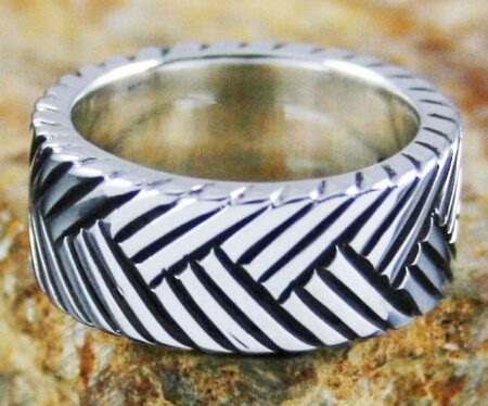 Thomas Curtis Heavy Gauge Sterling Silver Ring