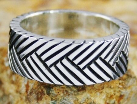 Thomas Curtis Heavy Gauge Sterling Silver Ring