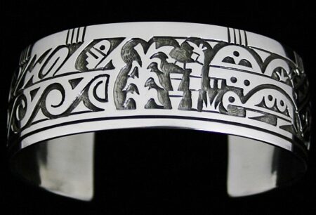 Chalmers Day Sacred Turtle Design Overlay Bracelet