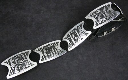 Chalmers Day Sacred Harvest Design Overlay Concho Belt