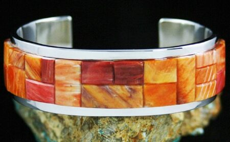 Tommy Jackson Spiny Oyster Inlay Bracelet