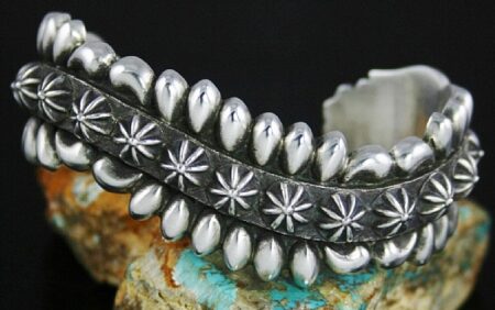 Thomas Jim Curved Sterling Silver Bracelet