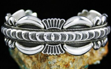 Thomas Jim Heavy Gauge Sterling Silver Bracelet