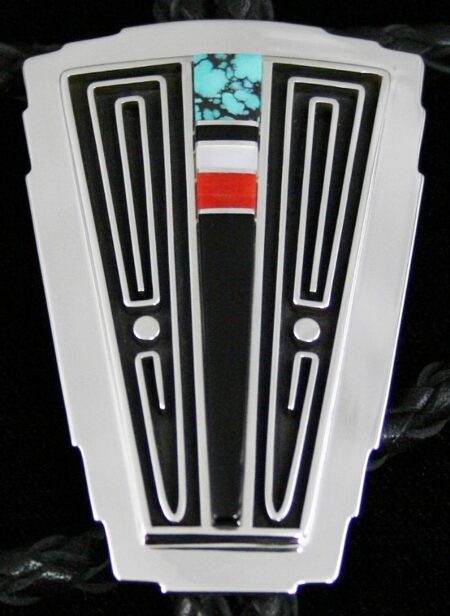 Albert Nells Channel Inlay Bolo Tie