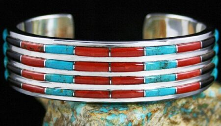 Ben Nighthorse Channel Inlay Bracelet