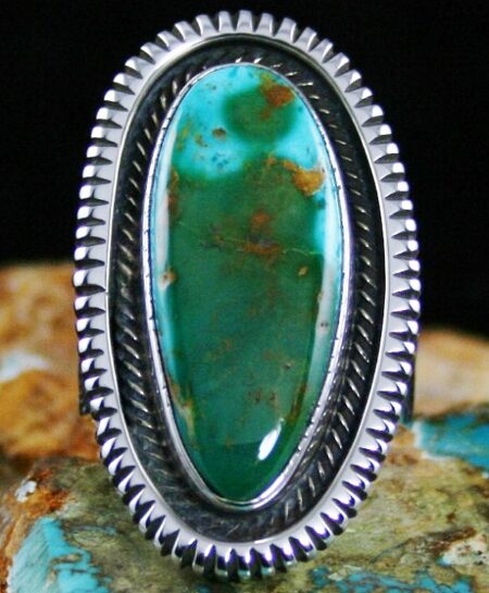 Ned Nez High Grade Royston Turquoise Ring