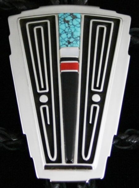 Albert Nells Channel Inlay Bolo Tie