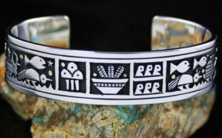 Joseph Coriz Gathering Of The Clans Overlay Bracelet