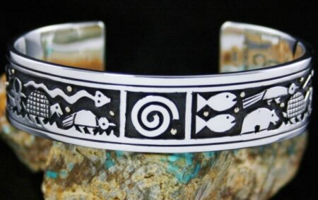 Joseph Coriz Gathering Of The Clans Overlay Bracelet