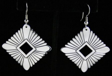 Ned Nez Sterling Silver Dangle Earrings