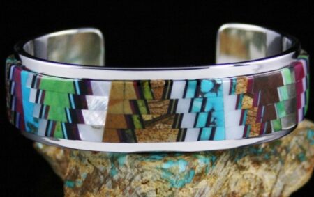 Tommy Jackson Colorful Inlay Bracelet