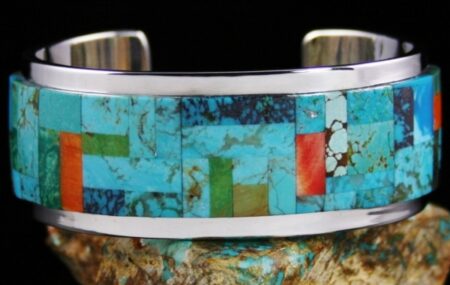 Tommy Jackson Colorful Inlay Bracelet