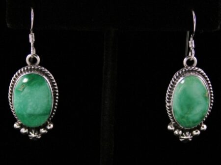 R.J. Apachito Broken Arrow Varascite Dangle Earrings