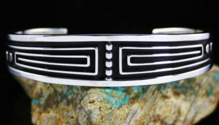 Albert Nells Sterling Silver Overlay Bracelet