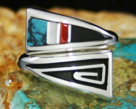 Albert Nells Channel Inlay Ring