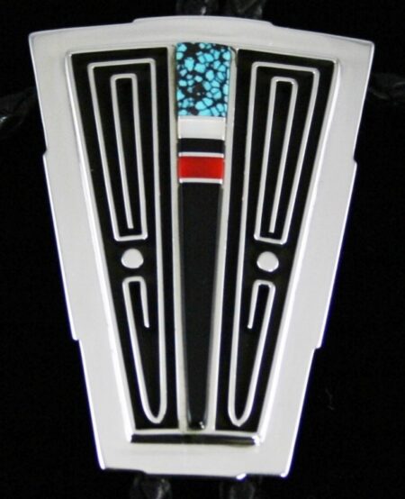 Albert Nells Channel Inlay Bolo Tie