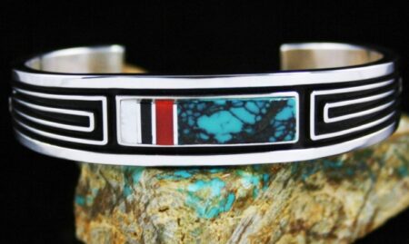 Albert Nells Channel Inlay Bracelet