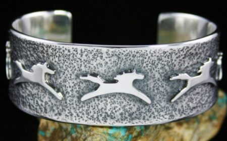 Alfred Joe Galloping Horses Bracelet