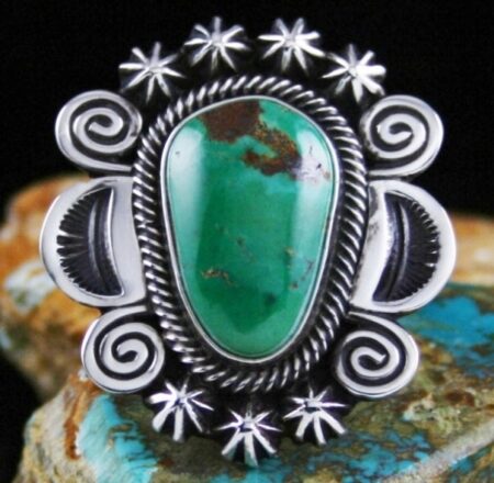 Terry Martinez Royston Turquoise Ring