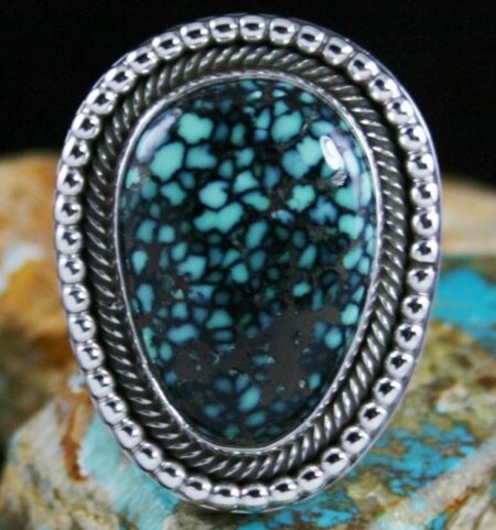 Ned Nez Rare Gem Grade New Lander Spiderweb Varascite Ring