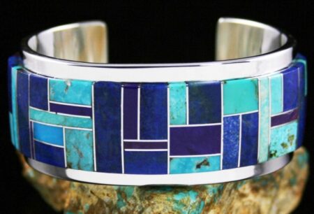 Tommy Jackson Multi-Color Inlay Bracelet