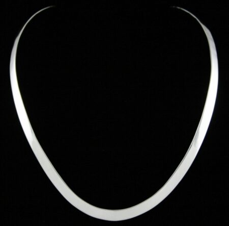 Alfred Joe Sterling Silver Omega Necklace