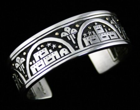 Joseph Coriz ''Four Directions'' Double Sided Overlay Bracelet